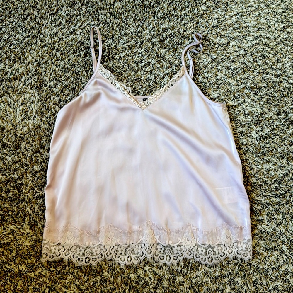 Camisole satin top.
